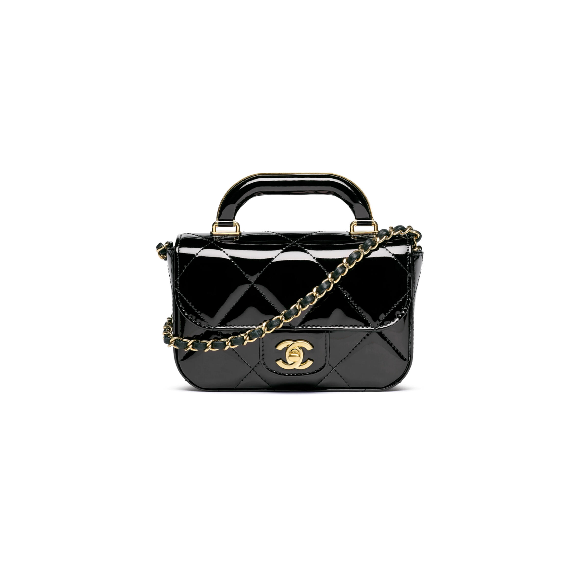 CHANEL MINI FLAP BAG WITH TOP HANDLE AS5805 (18.5*13*4.5cm)